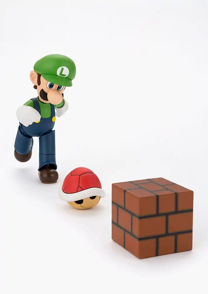 Super Mario S.H. Figuarts Action Figur Luigi 11 cm Produktfoto