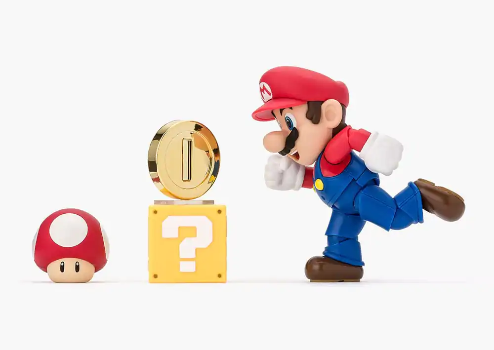 Super Mario S.H. Figuarts Action-Figur Super Mario 10 cm Produktfoto