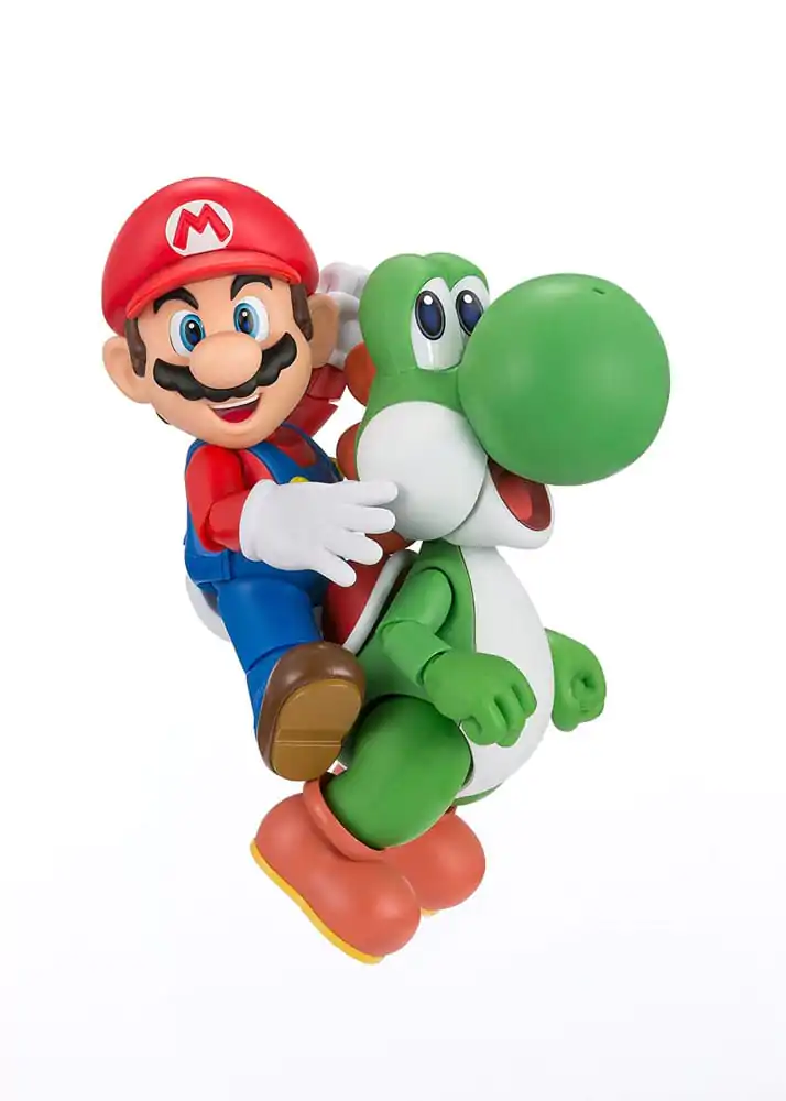Super Mario S.H. Figuarts Action-Figur Yoshi 11 cm Produktfoto
