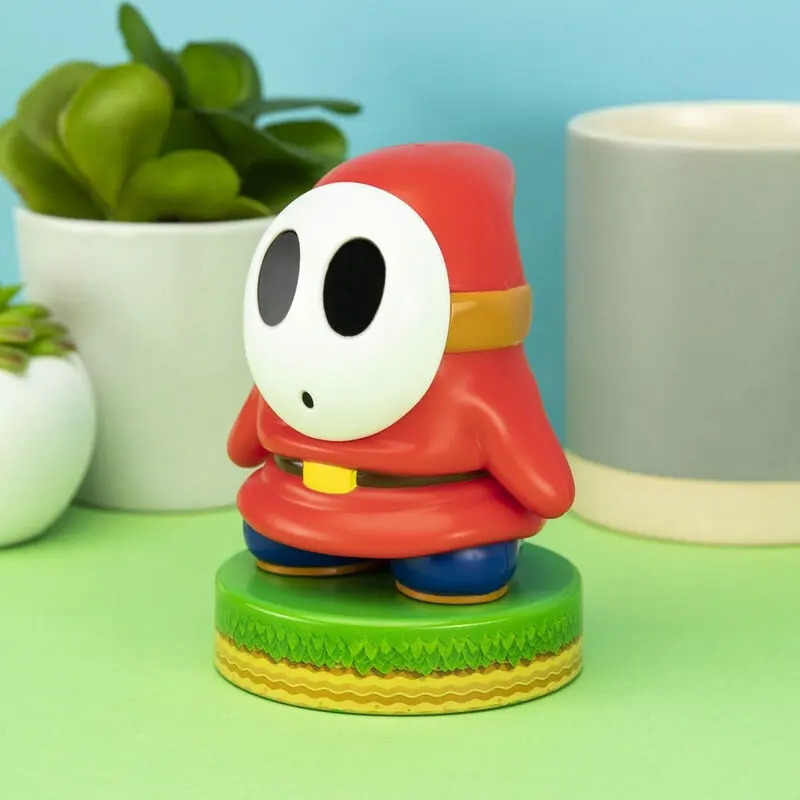 Super Mario Shy Guy Icon Lampe Produktfoto