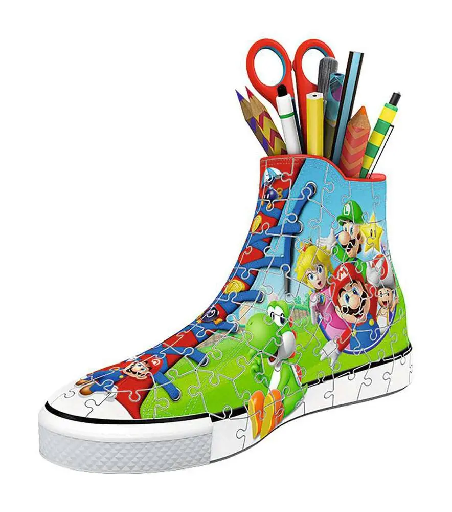 Super Mario 3D Puzzle Sneaker (108 Teile) Produktfoto