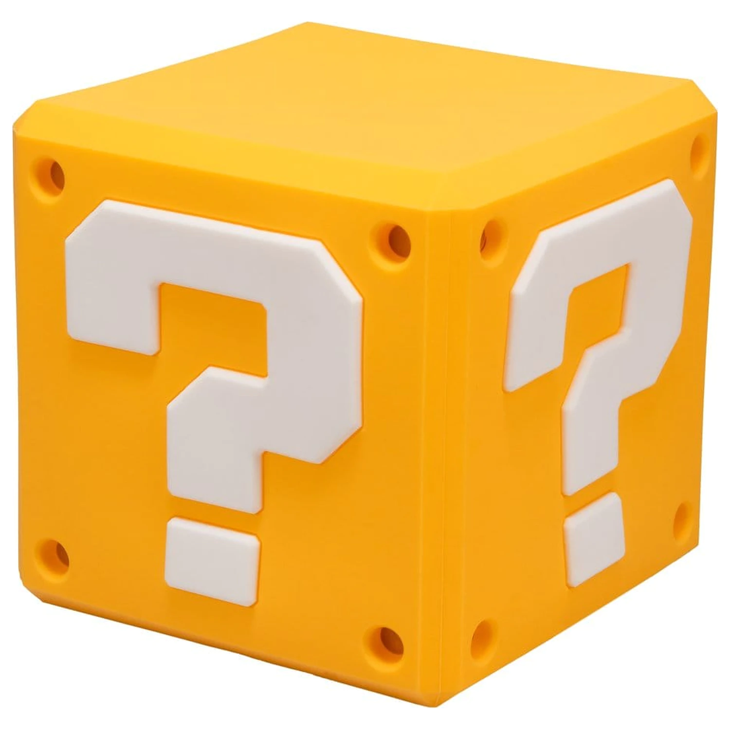 Super Mario SquishyGlo Silikon Licht Frageblock 13 cm Produktfoto