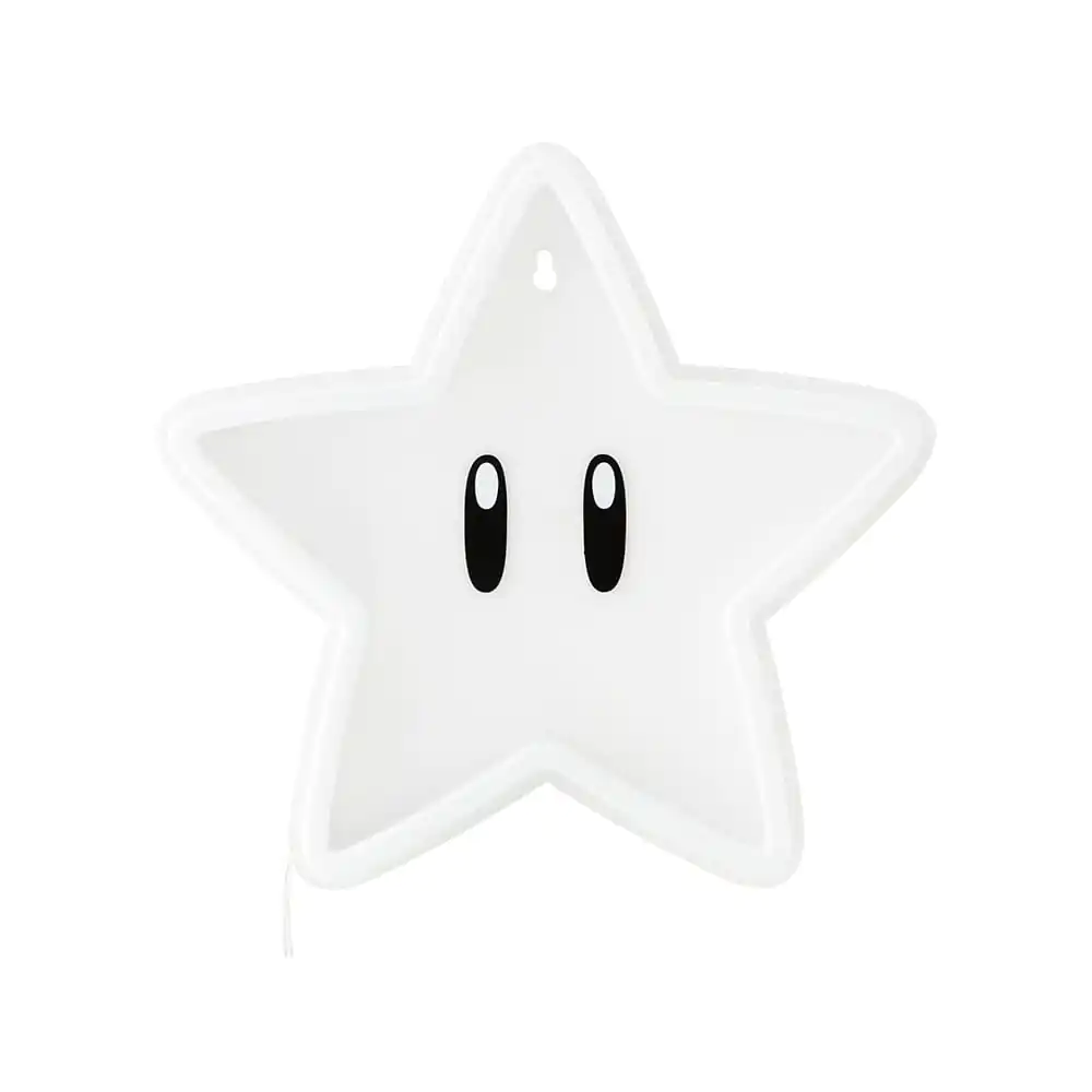 Super Mario LED Wandlampe Licht Super Star Neon Produktfoto