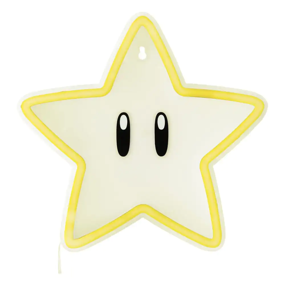 Super Mario LED Wandlampe Licht Super Star Neon Produktfoto