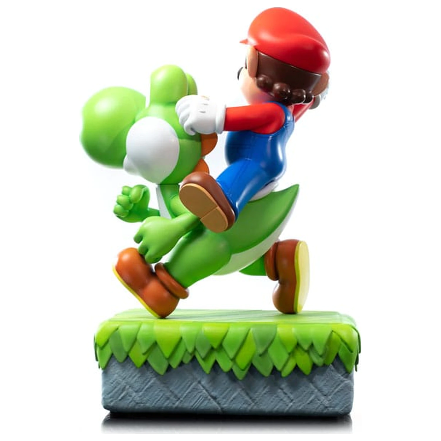 Super Mario Statue Mario & Yoshi 48 cm Produktfoto