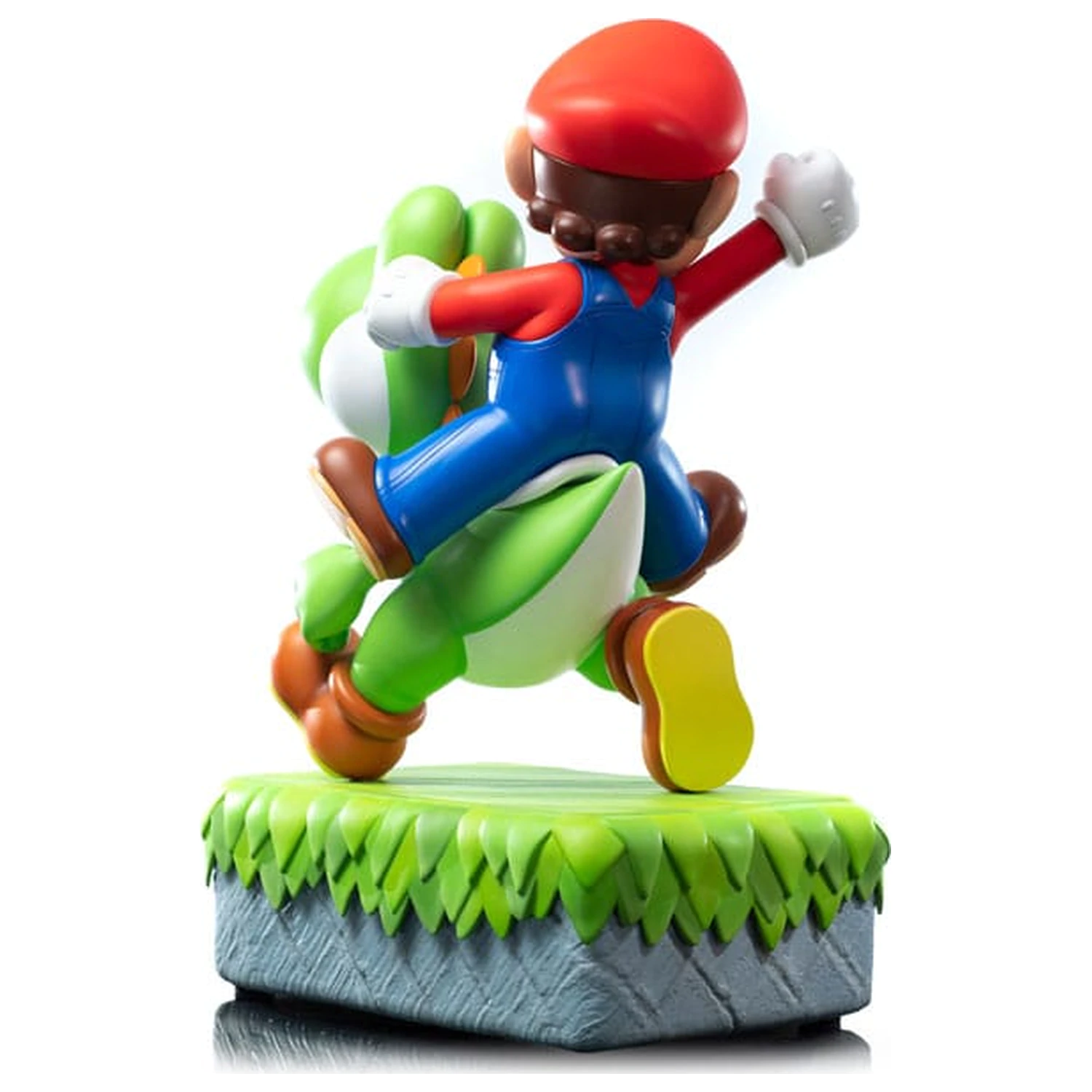 Super Mario Statue Mario & Yoshi 48 cm Produktfoto