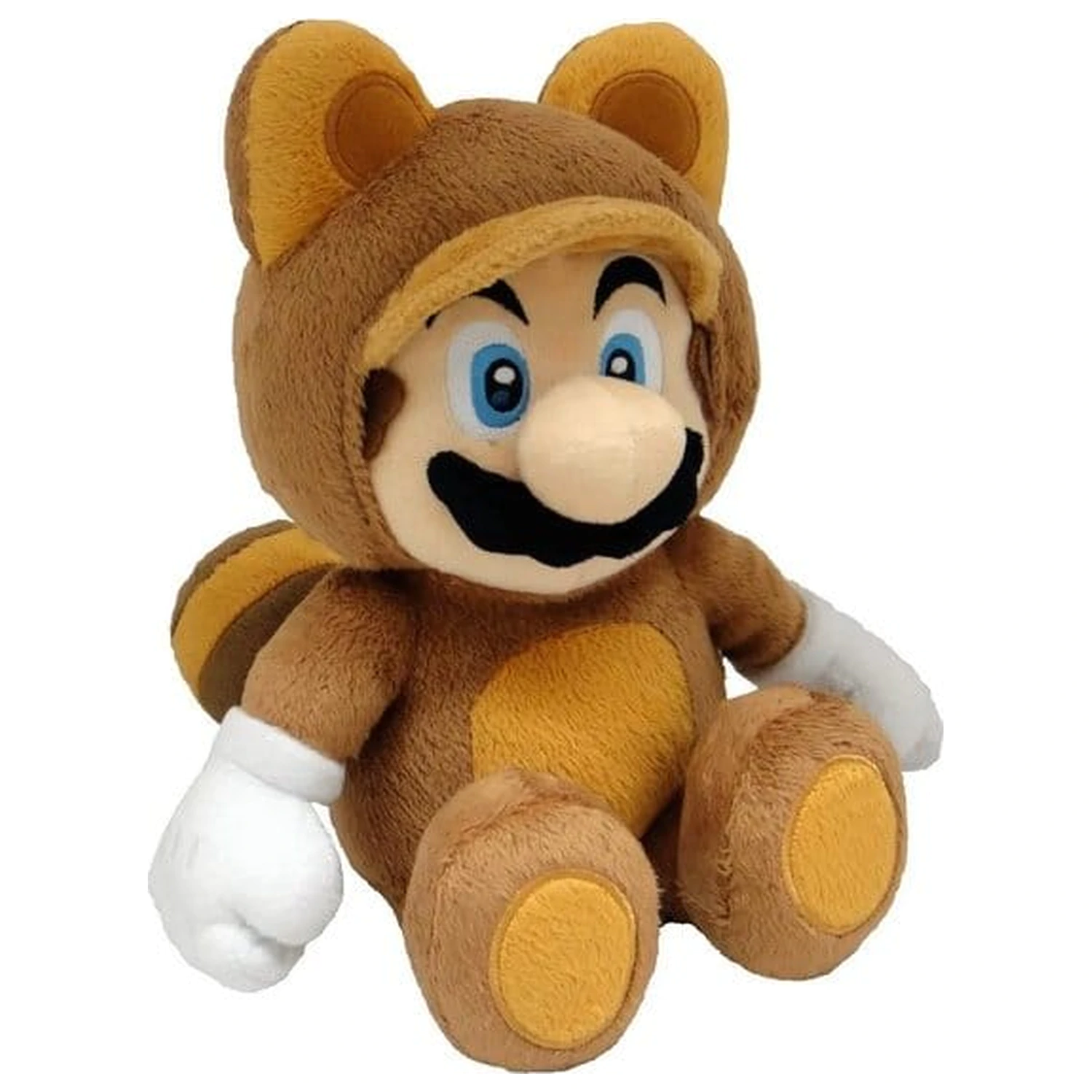 Super Mario Plüsch Figur Tanooki Mario 22 cm Produktfoto