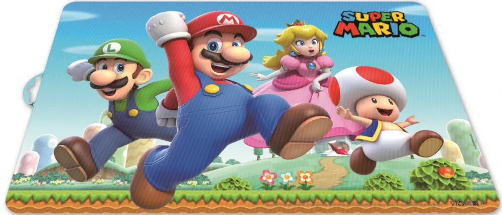 Super Mario Tischset Produktfoto