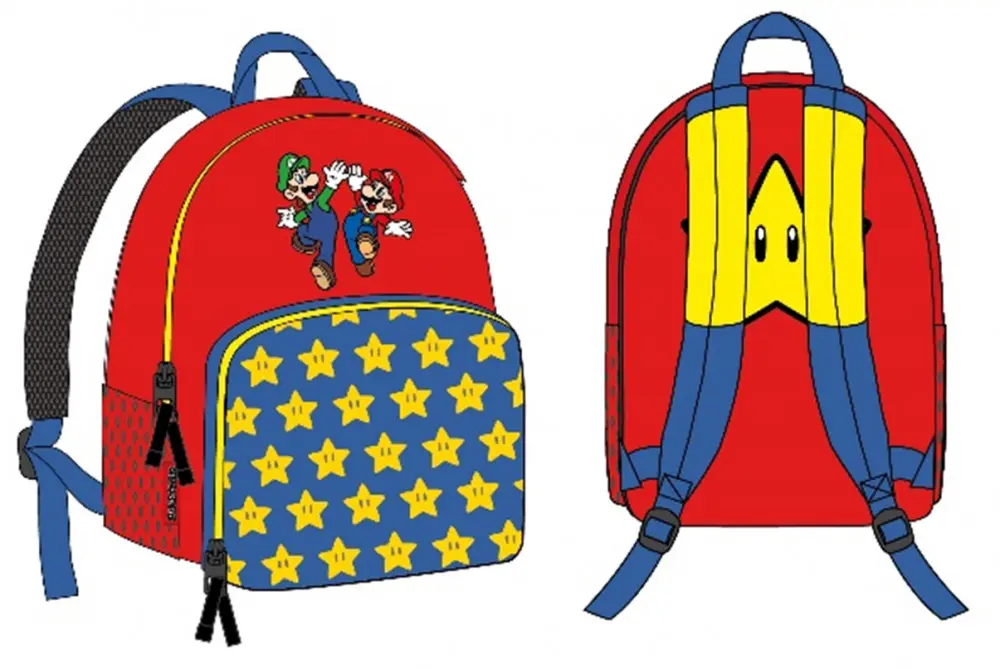 Super Mario Tasche, Rucksack 28 cm Produktfoto