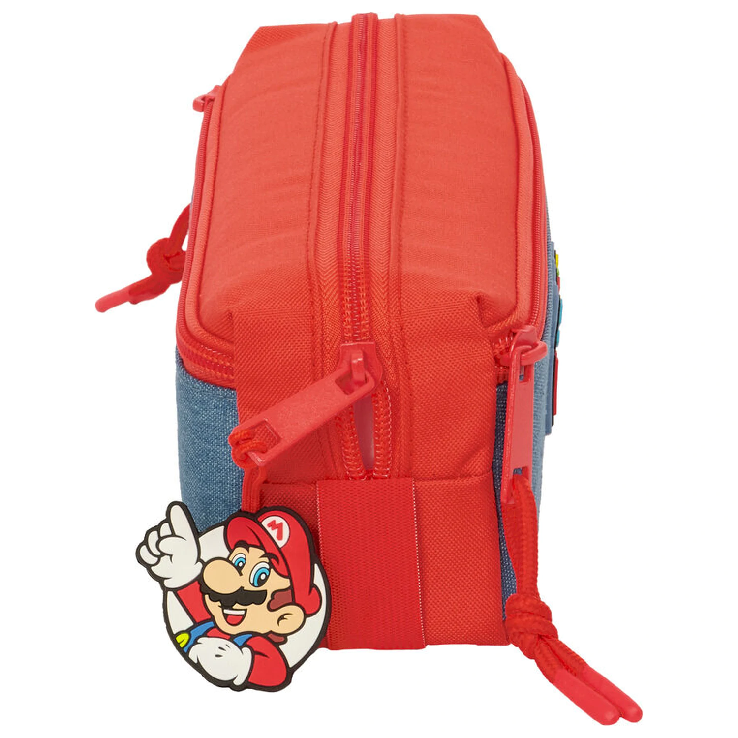 Super Mario dreifaches Federmäppchen Produktfoto