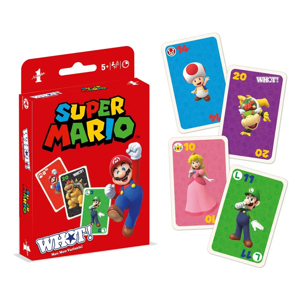 Super Mario Kartenspiel WHOT! *Deutsche Version* termékfotó