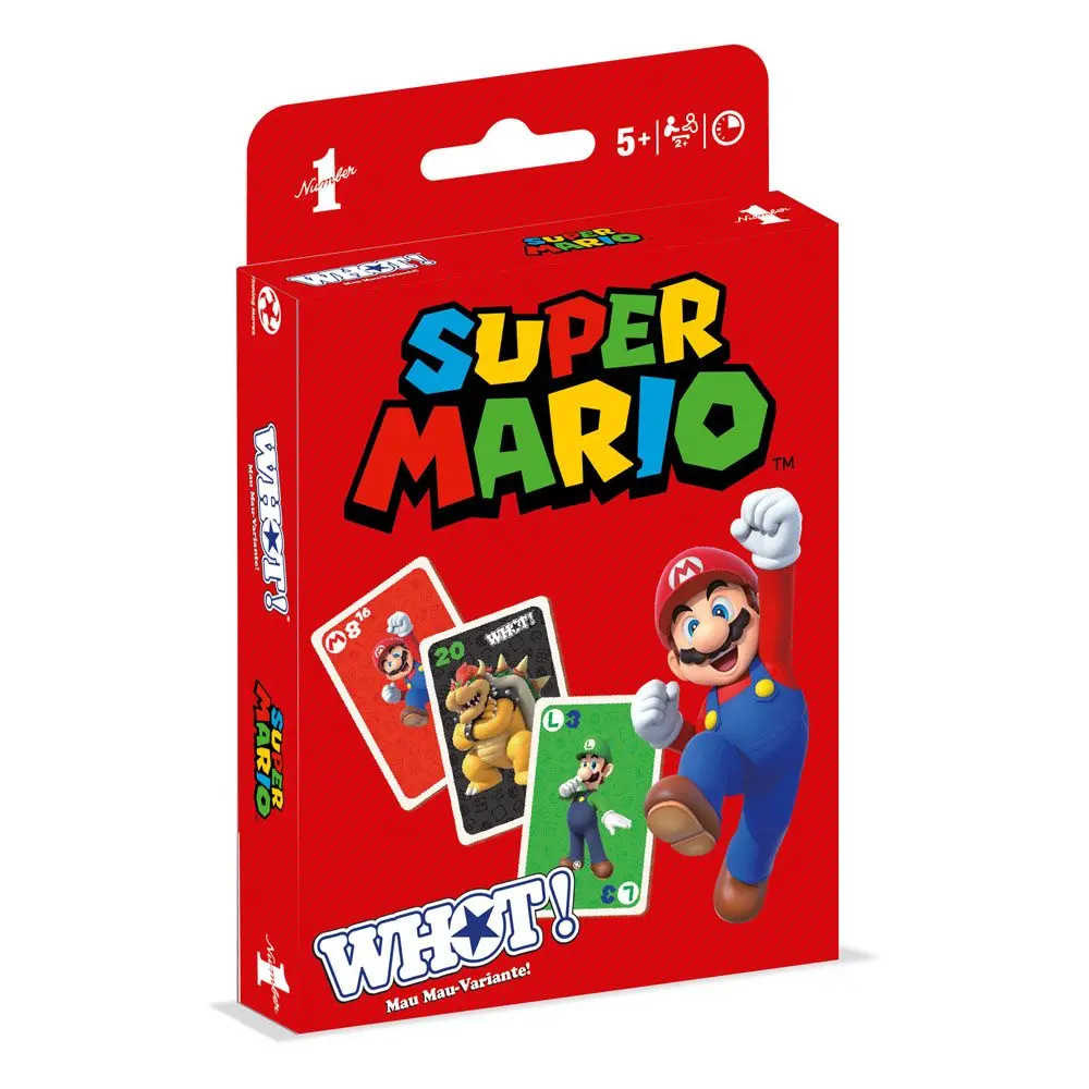 Super Mario Kartenspiel WHOT! *Deutsche Version* termékfotó