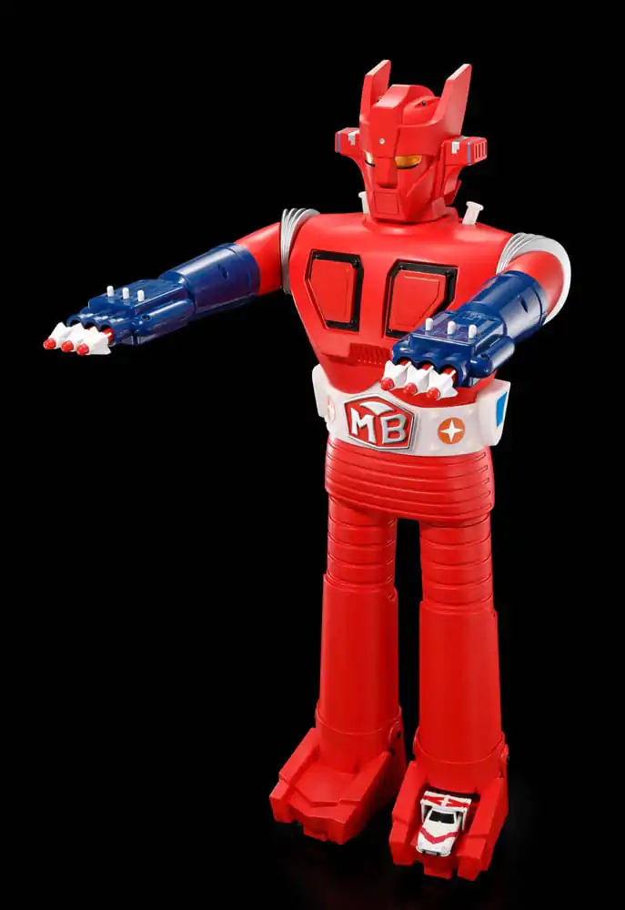 Super Robot Mach Baron Jumbo Machineder Action Figur Machbaron 60 cm Produktfoto