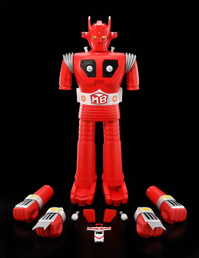 Super Robot Mach Baron Jumbo Machineder Action Figur Machbaron 60 cm Produktfoto