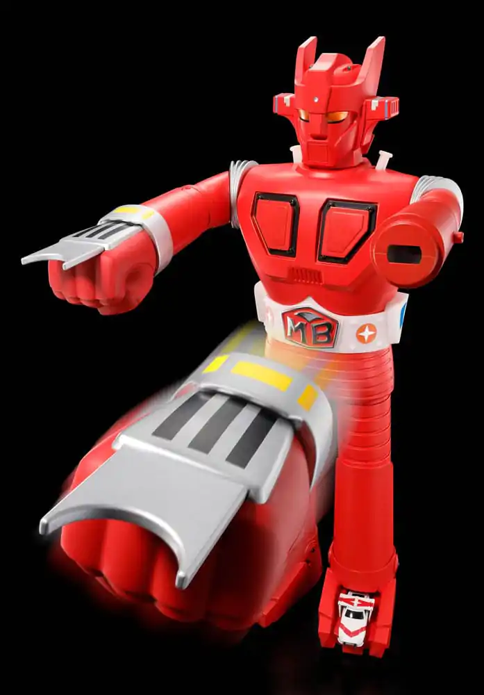 Super Robot Mach Baron Jumbo Machineder Action Figur Machbaron 60 cm Produktfoto