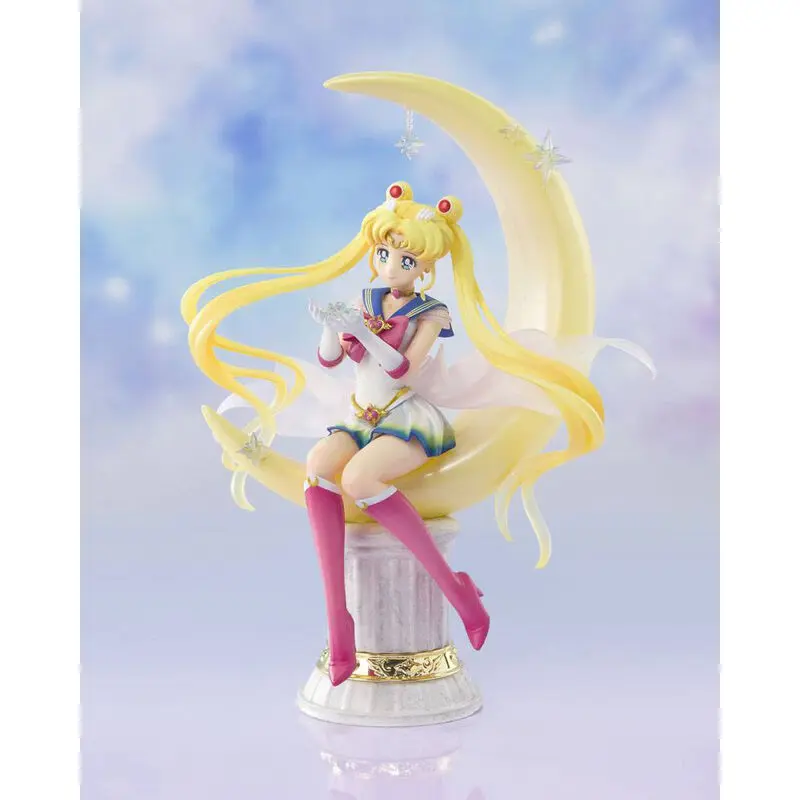 Sailor Moon Eternal FiguartsZERO Chouette PVC Statue Super Sailor Moon Bright Moon 19 cm Produktfoto