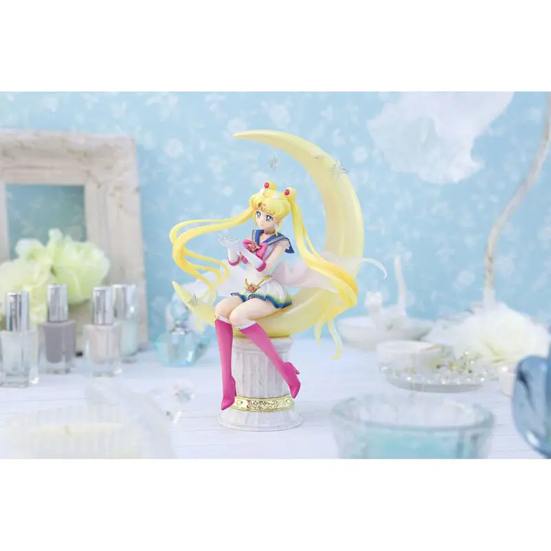 Sailor Moon Eternal FiguartsZERO Chouette PVC Statue Super Sailor Moon Bright Moon 19 cm Produktfoto