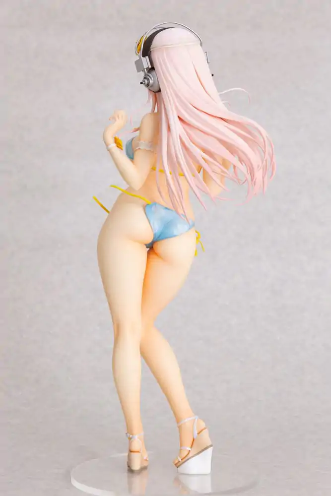 Super Sonico Statue 1/4.5 Super Sonico Summer Vacation Ver. 35 cm Produktfoto