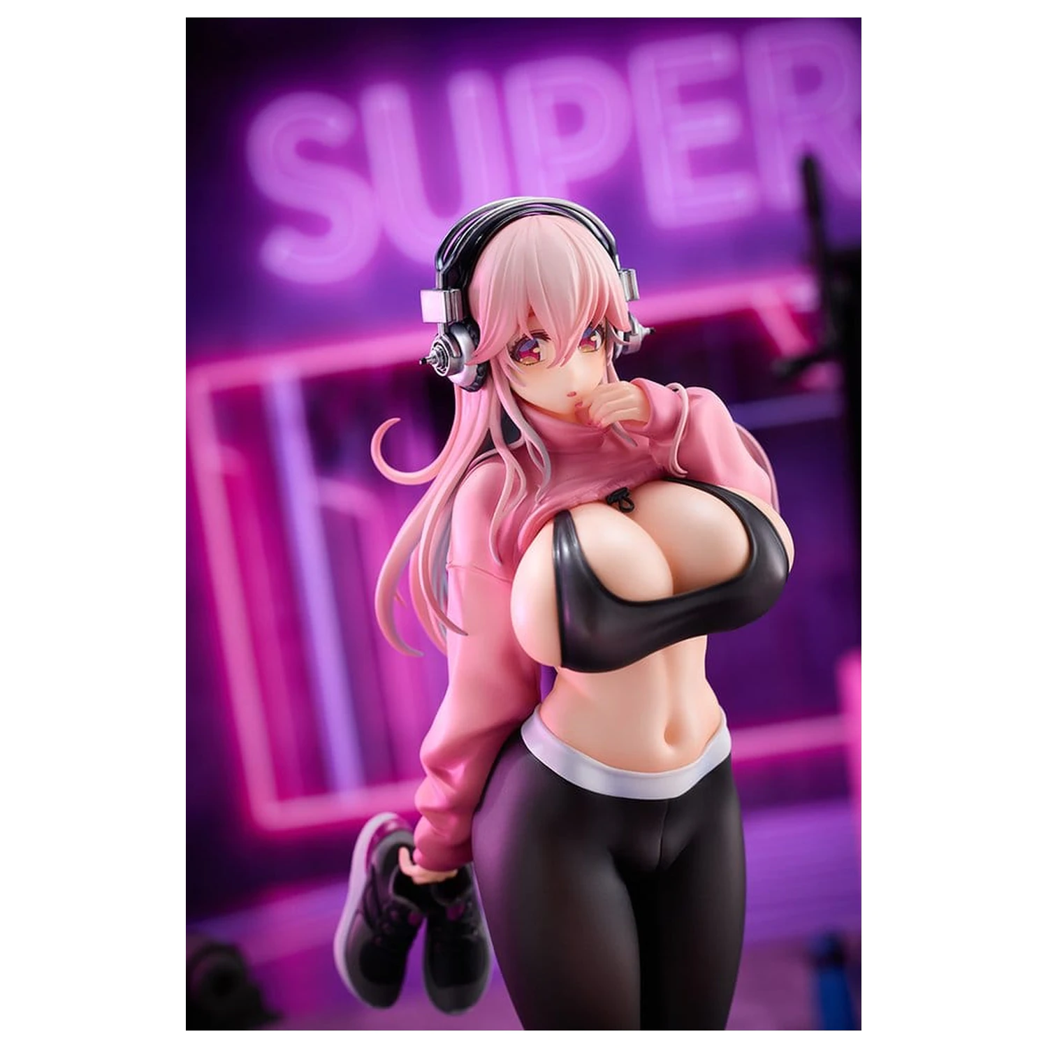 Super Sonico PVC Figur 1/6 Exercise Version 27 cm Produktfoto