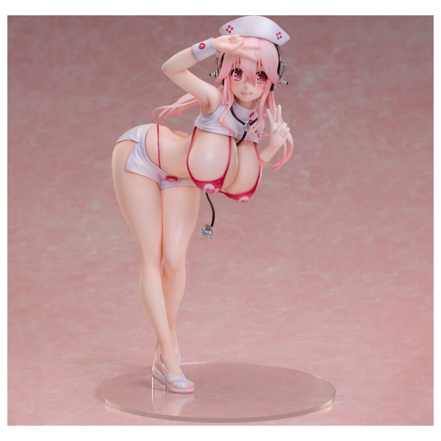 Super Sonico PVC Figur 1/6 Super Sonico Nurse Bikini Ver. 22 cm Produktfoto