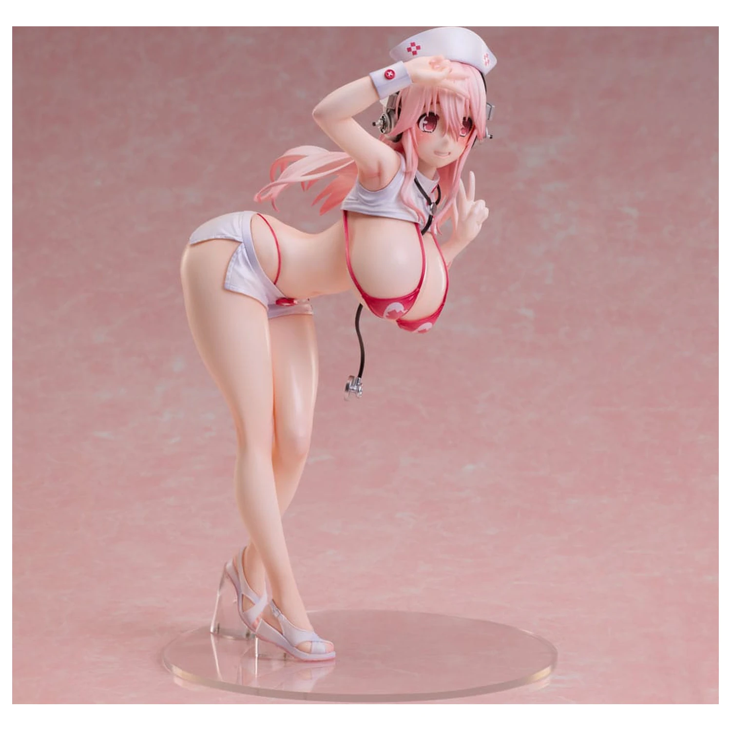 Super Sonico PVC Figur 1/6 Super Sonico Nurse Bikini Ver. 22 cm Produktfoto