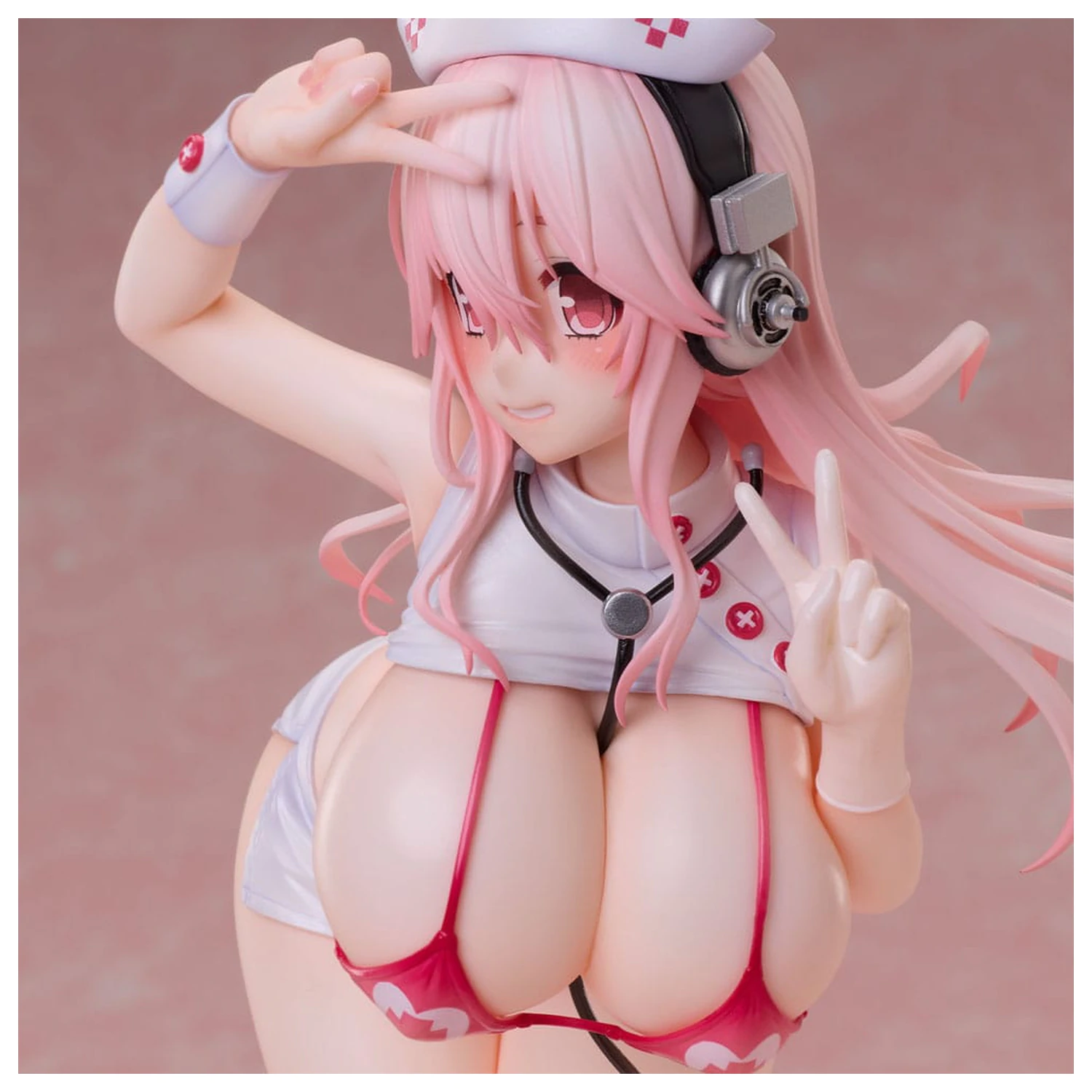 Super Sonico PVC Figur 1/6 Super Sonico Nurse Bikini Ver. 22 cm Produktfoto