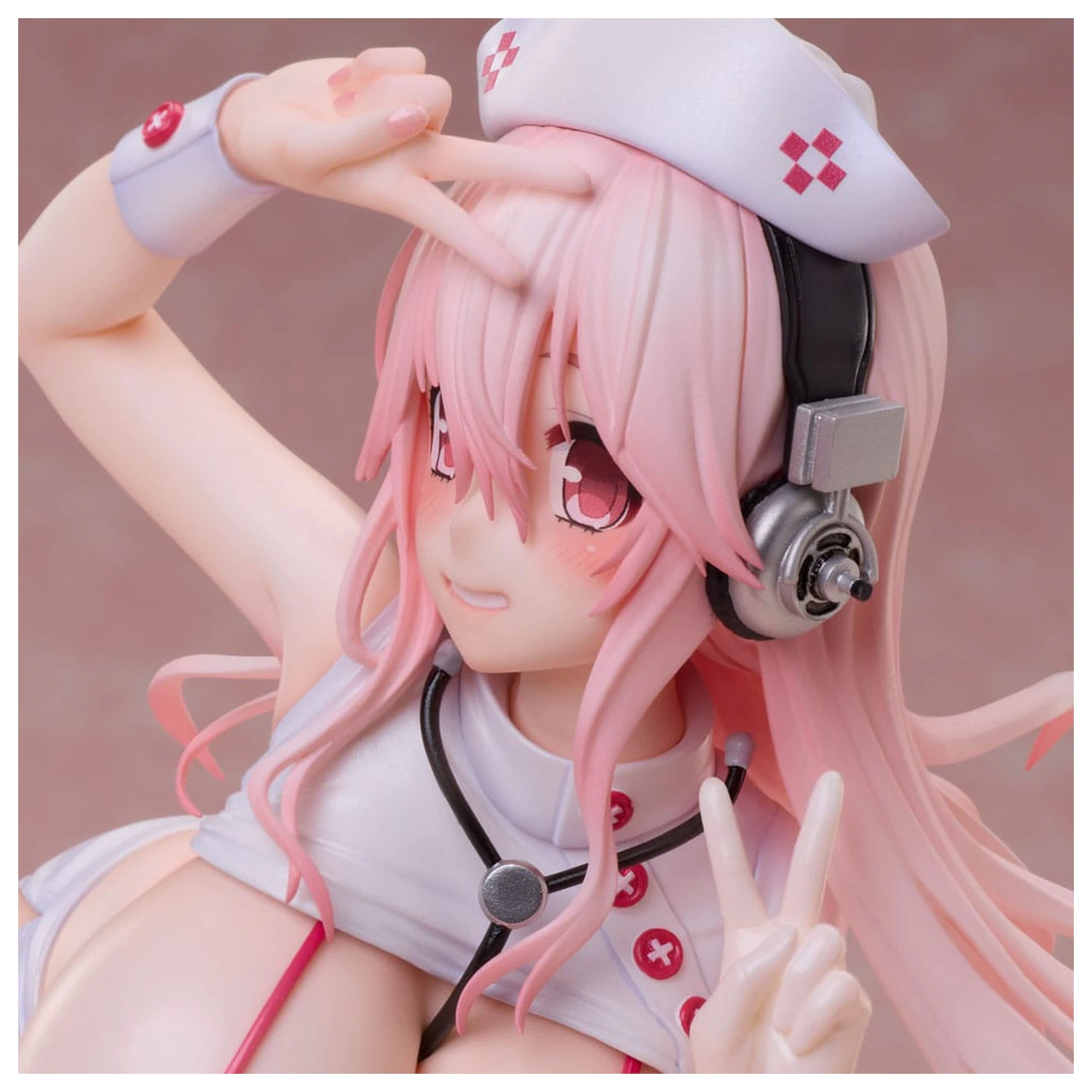 Super Sonico PVC Figur 1/6 Super Sonico Nurse Bikini Ver. 22 cm Produktfoto