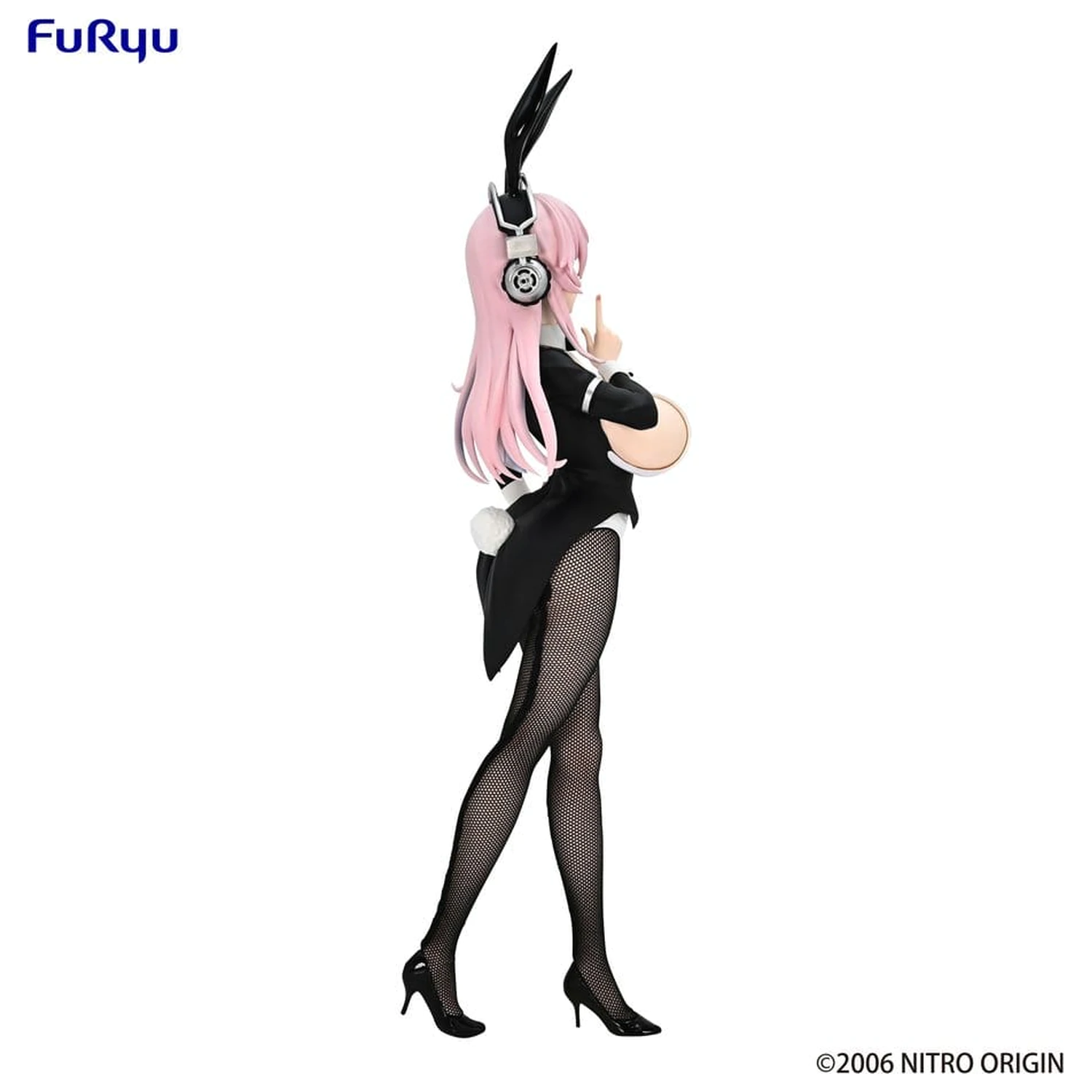 Super Sonico BiCute Bunnies PVC Figur Newly Drawn Costume Tailcoat Ver. 30 Zentimeter Produktfoto