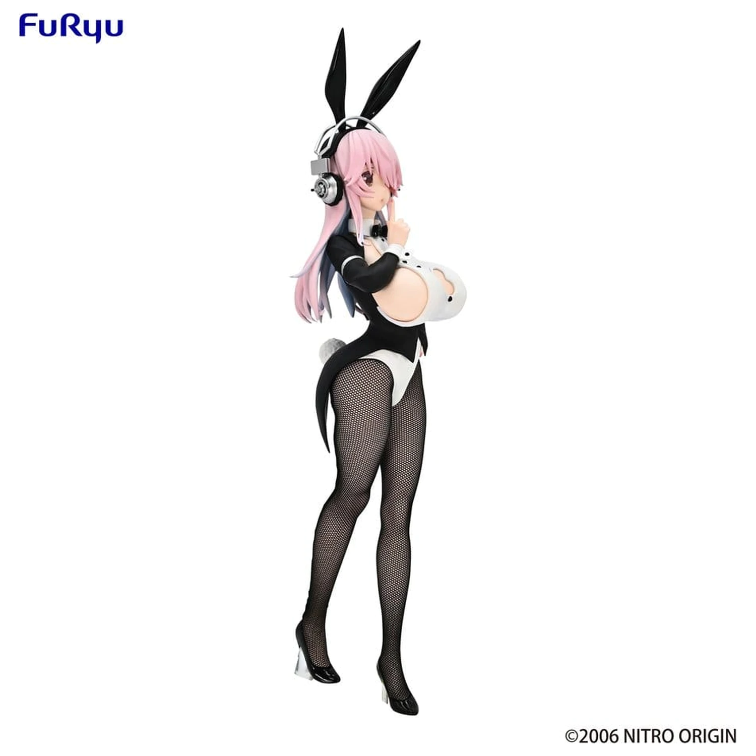 Super Sonico BiCute Bunnies PVC Figur Newly Drawn Costume Tailcoat Ver. 30 Zentimeter Produktfoto