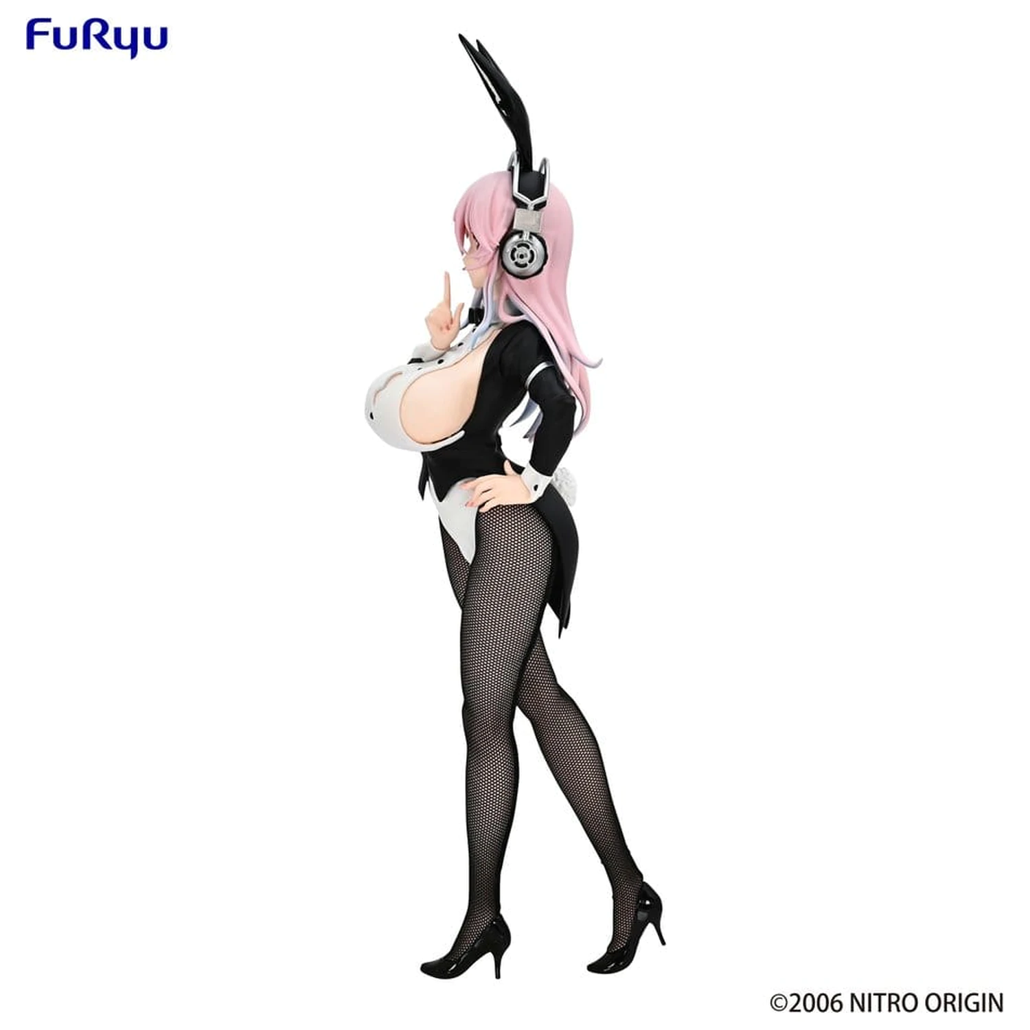 Super Sonico BiCute Bunnies PVC Figur Newly Drawn Costume Tailcoat Ver. 30 Zentimeter Produktfoto