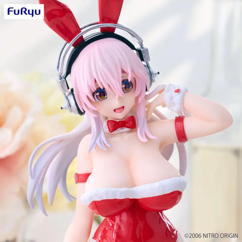 Super Sonico BiCute Bunnies PVC Statue Red Color Ver. 30 cm Produktfoto