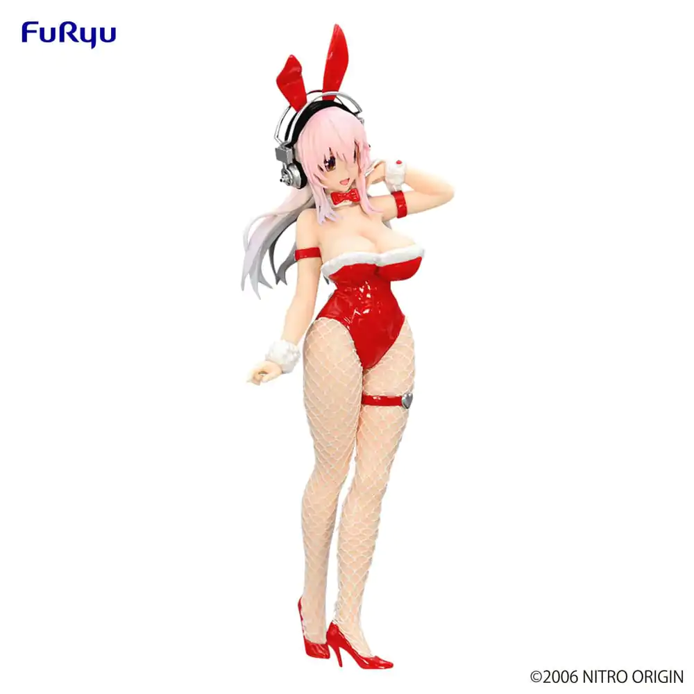 Super Sonico BiCute Bunnies PVC Statue Red Color Ver. 30 cm Produktfoto