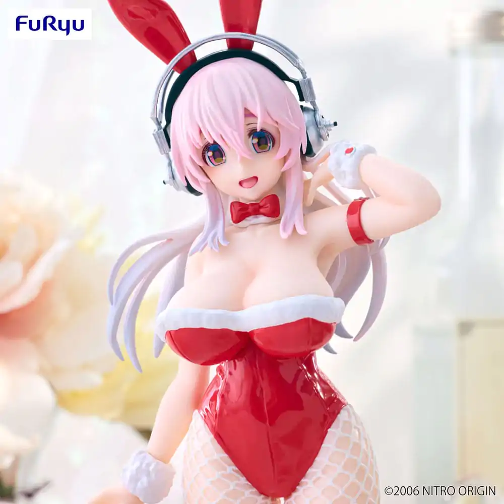 Super Sonico BiCute Bunnies PVC Statue Red Color Ver. 30 cm Produktfoto