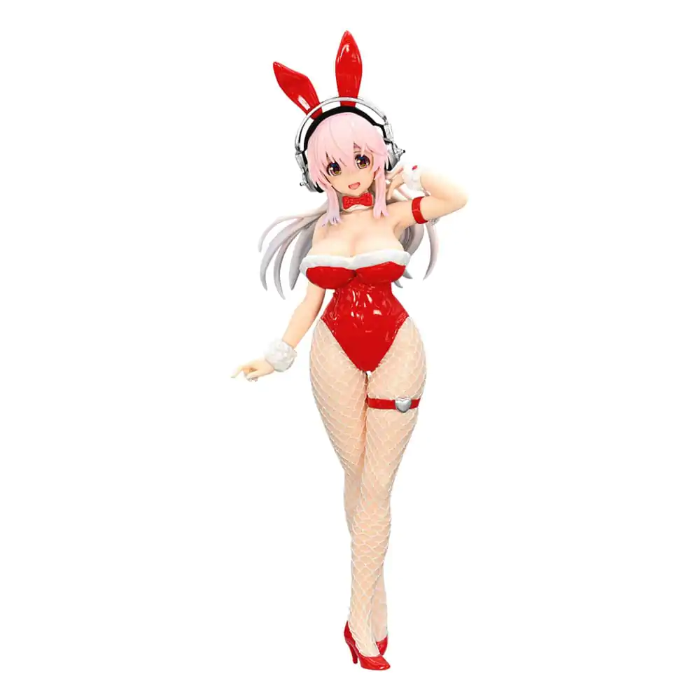 Super Sonico BiCute Bunnies PVC Statue Red Color Ver. 30 cm Produktfoto