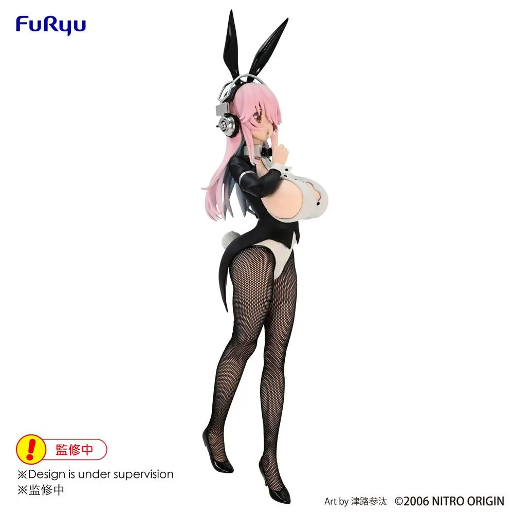 Super Sonico BiCute Bunnies PVC Statue Super Sonico Newly Drawn Costume Ver. 30 cm Produktfoto