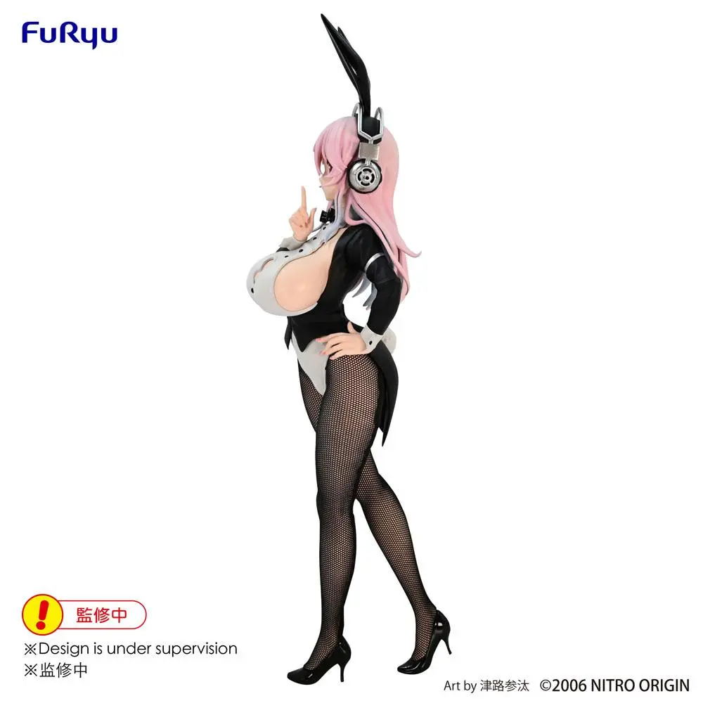 Super Sonico BiCute Bunnies PVC Statue Super Sonico Newly Drawn Costume Ver. 30 cm Produktfoto