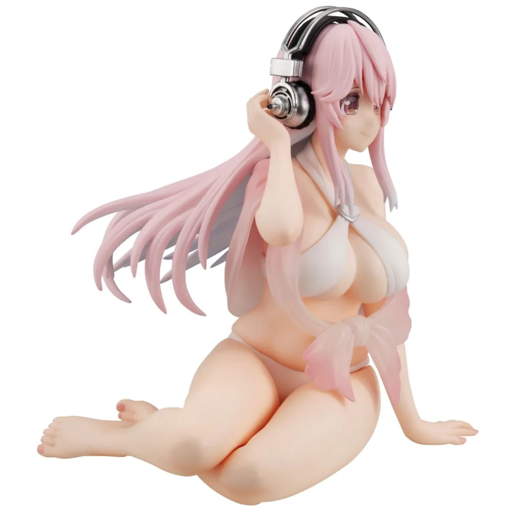 Super Sonico Noodle Stopper PVC Statue Super Sonico Summer Memories Ver. 11 cm Produktfoto