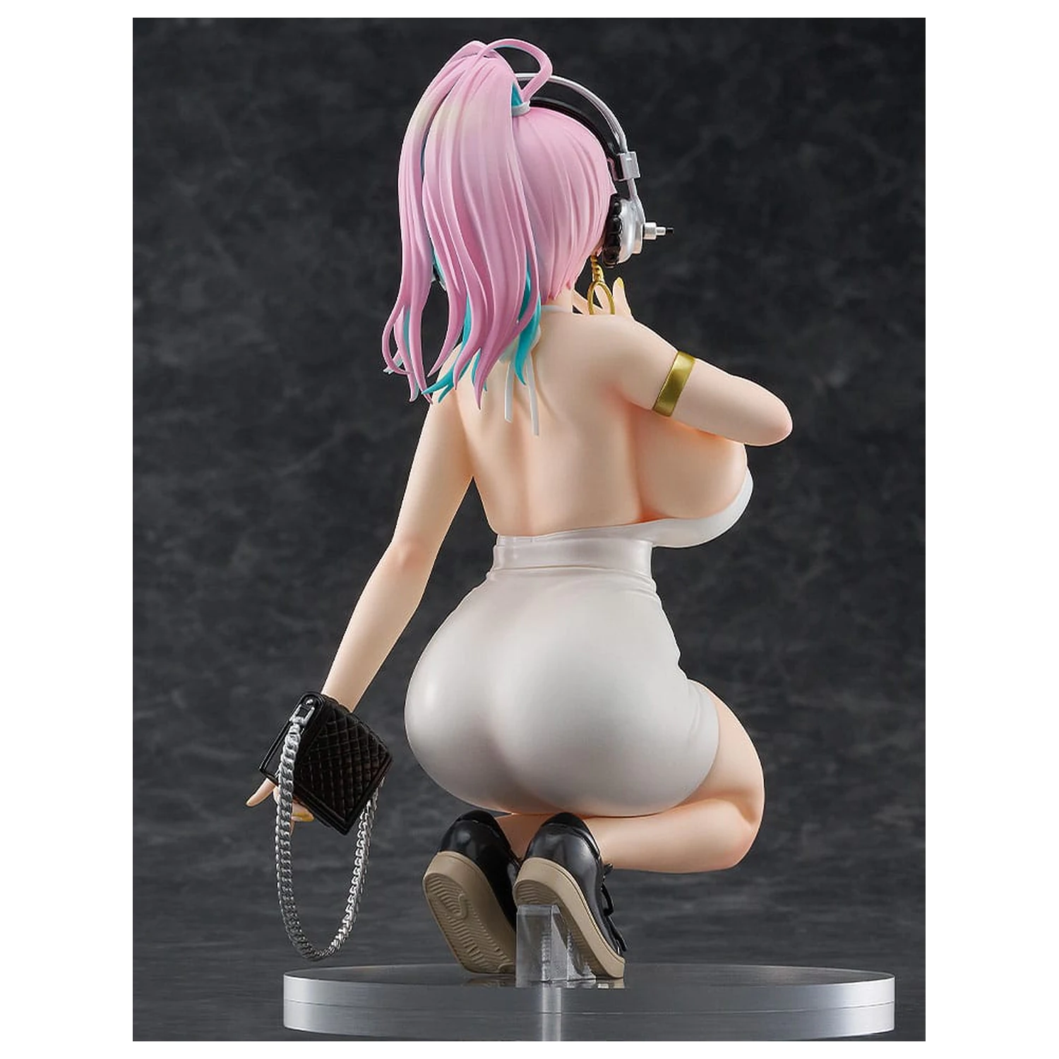 Super Sonico Pop Up Parade PVC Statue Super Sonico: 15th Mini Dress Ver. L Size 20 cm Produktfoto