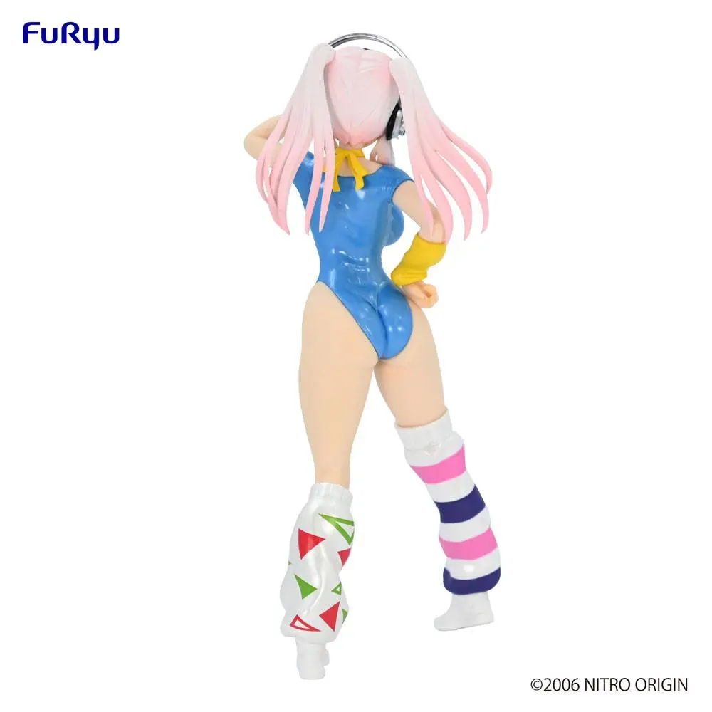 Super Sonico PVC Statue Super Sonico Concept Figure 80's/Another Color/Blue Ver. 18 cm termékfotó