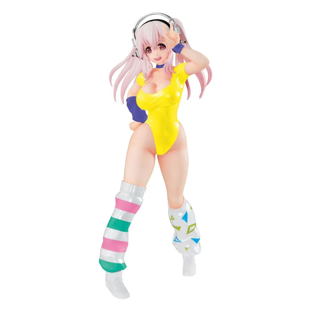 Super Sonico PVC Statue Super Sonico Concept Figure 80's/Another Color/Yellow Ver. 18 cm termékfotó