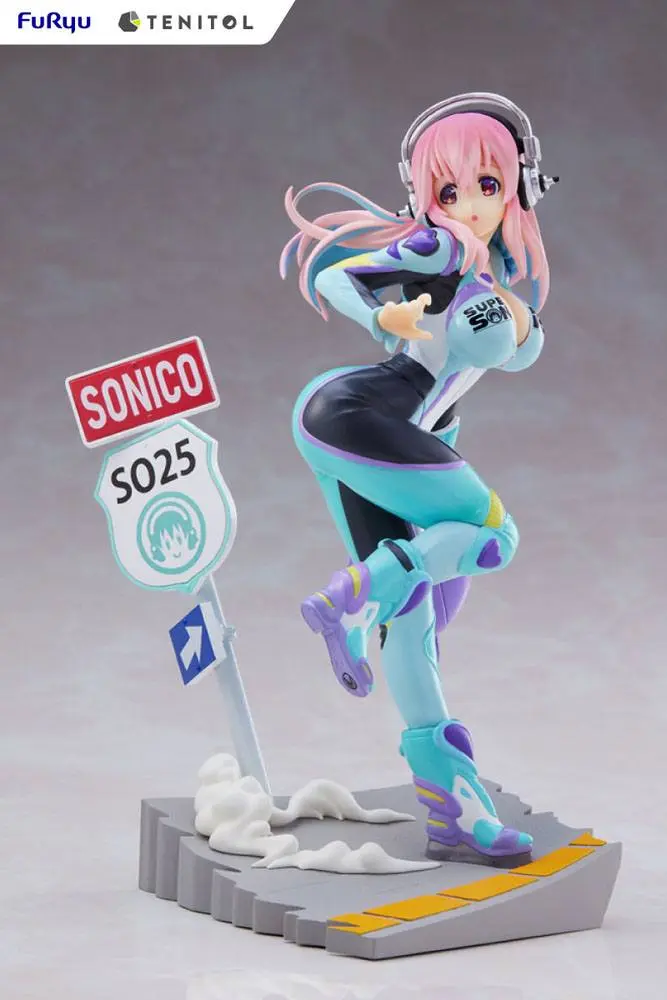 Super Sonico Tenitol PVC Statue Super Sonico 19 cm Produktfoto