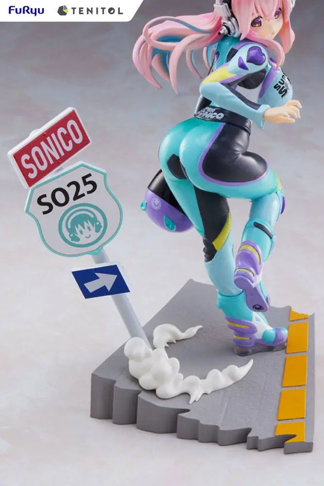 Super Sonico Tenitol PVC Statue Super Sonico 19 cm Produktfoto