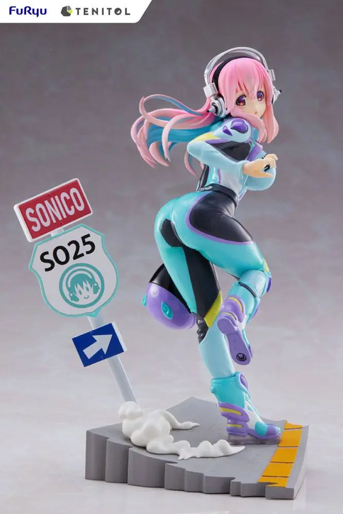 Super Sonico Tenitol PVC Statue Super Sonico 19 cm Produktfoto