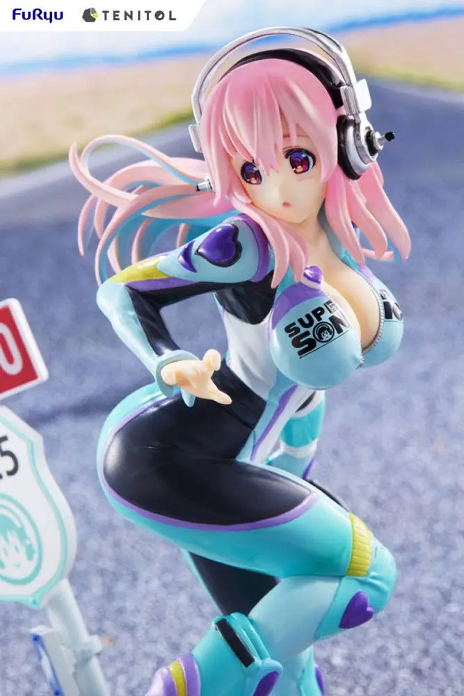Super Sonico Tenitol PVC Statue Super Sonico 19 cm Produktfoto