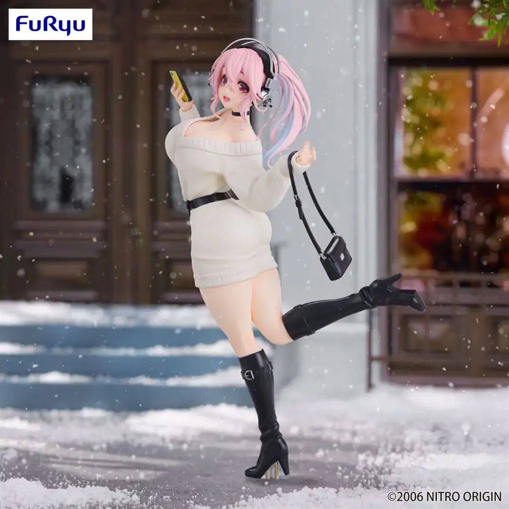 Super Sonico Trio-Try-iT PVC Statue Winter Memory Ver. 21 cm termékfotó