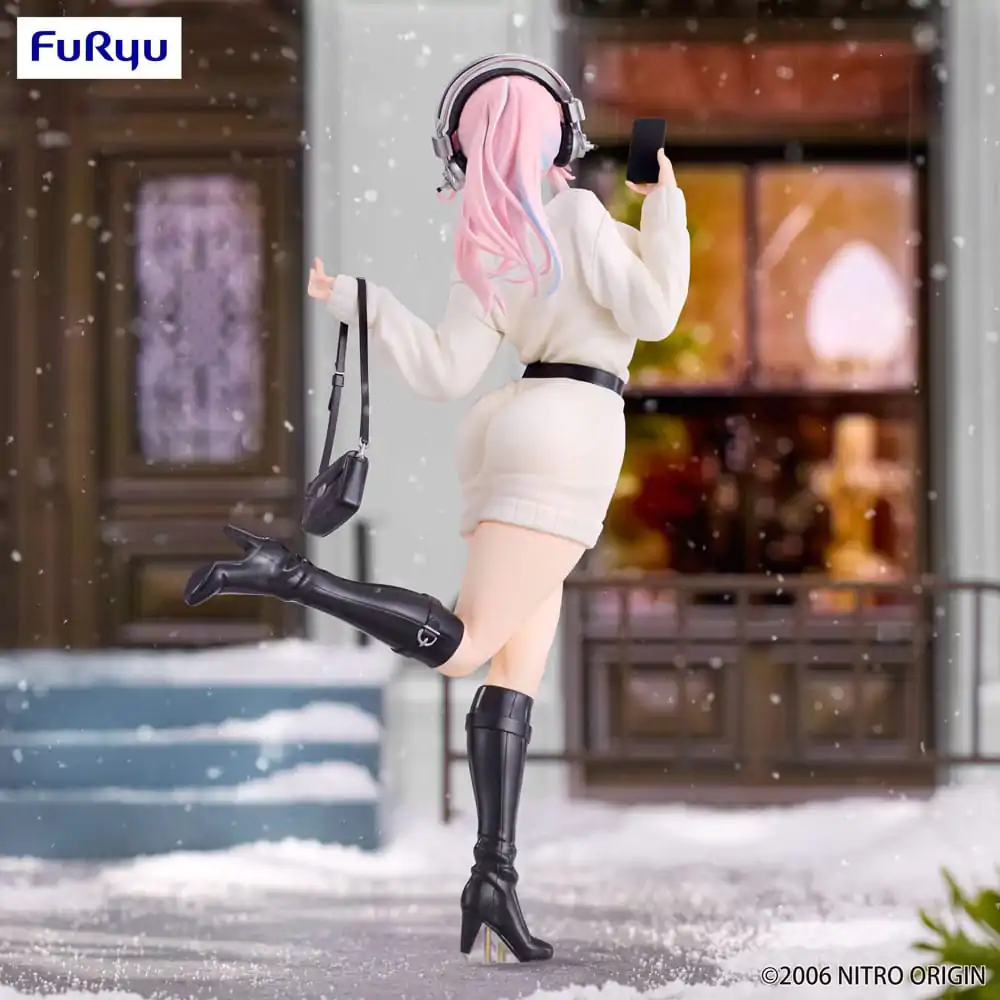 Super Sonico Trio-Try-iT PVC Statue Winter Memory Ver. 21 cm termékfotó