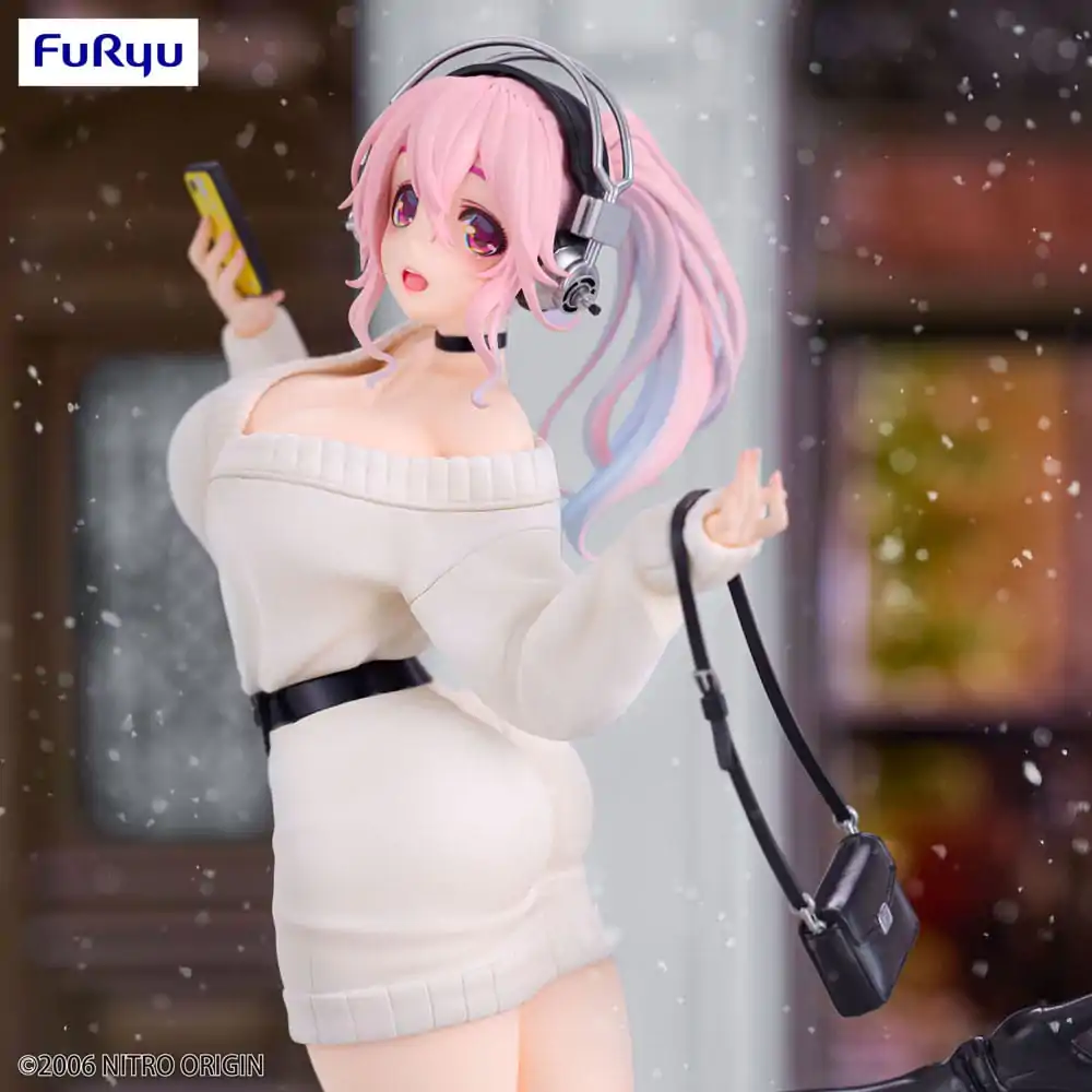 Super Sonico Trio-Try-iT PVC Statue Winter Memory Ver. 21 cm termékfotó