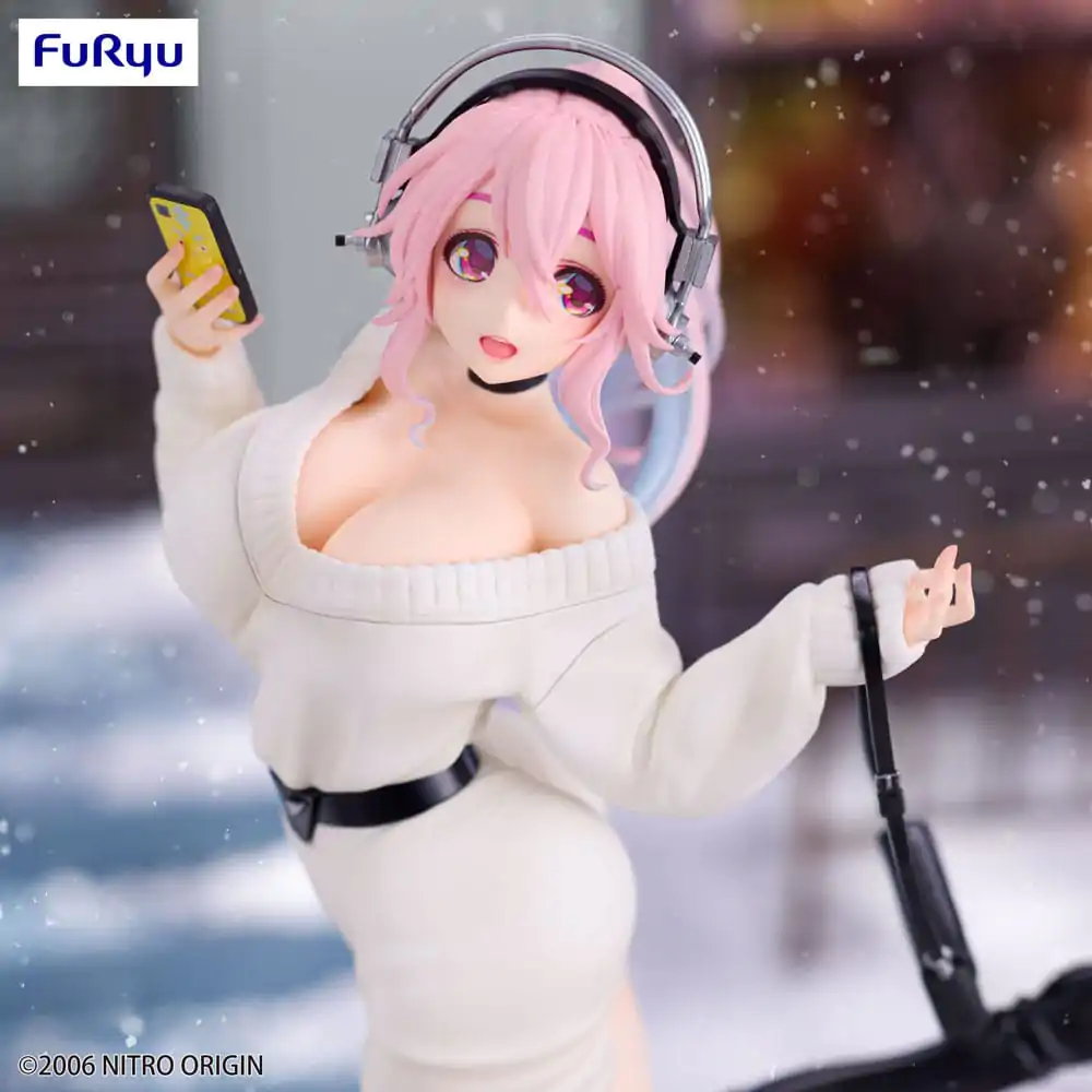 Super Sonico Trio-Try-iT PVC Statue Winter Memory Ver. 21 cm termékfotó