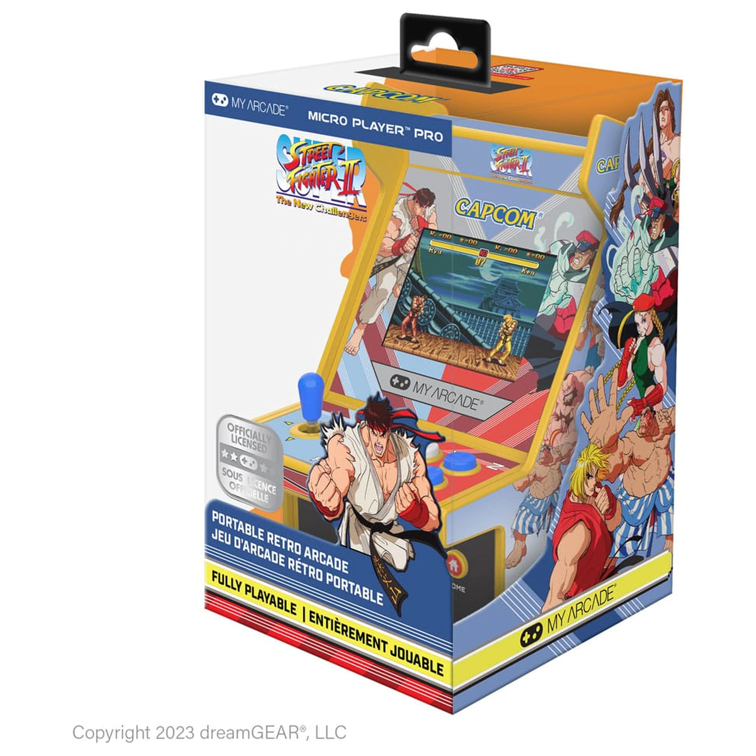 Super Street Fighter II tragbarer Retro Arcade Mikro Spielgerät Pro Produktfoto