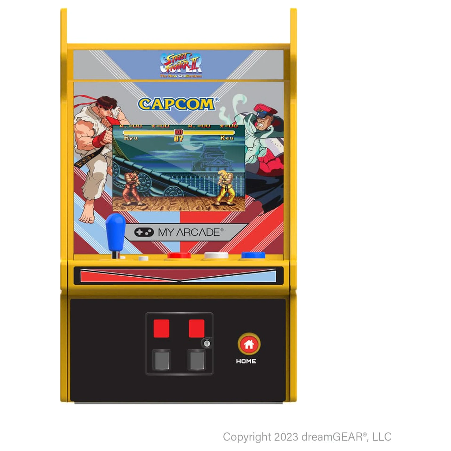 Super Street Fighter II tragbarer Retro Arcade Mikro Spielgerät Pro Produktfoto